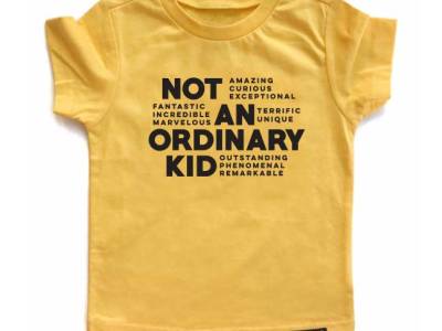 I’m not an ordinary kid…